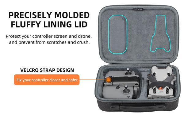 Combo Carry Case for Mini 4 Pro