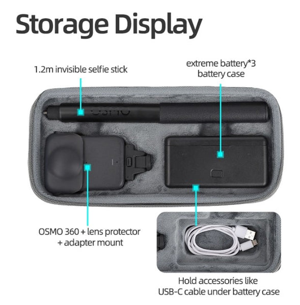Combo Carry Case for Osmo 360