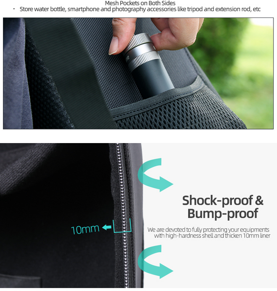 Large Capacity DIY Backpack for Drones