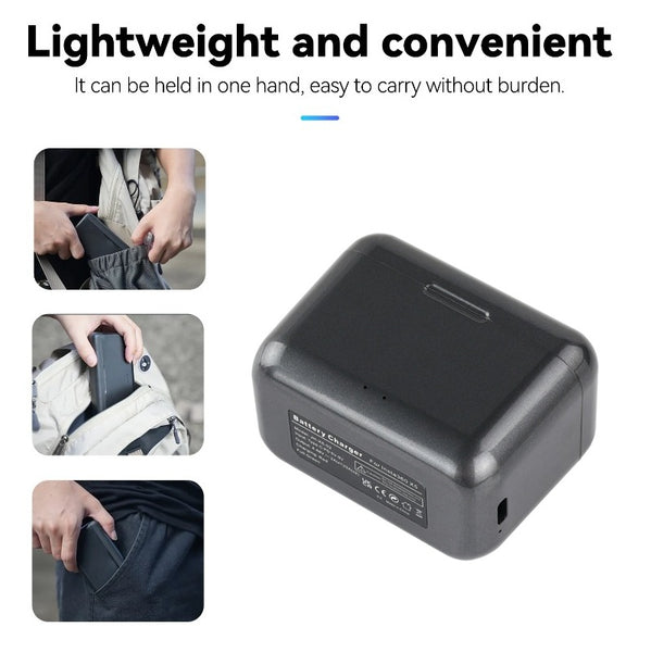 Dual Battery Charger Box for Insta360 X5