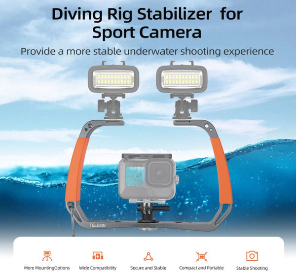 Dual Handheld Camera Stabilizer