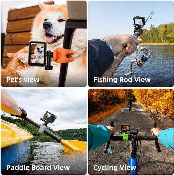 Elastic Handlebar Mount for GoPro