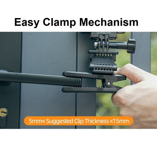 Extended Magnetic Rotation Clip Mount for GoPro