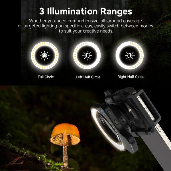 Fill Light for 37mm & 52mm Lenses