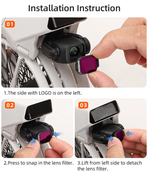 CPL Filter Lens for Flip