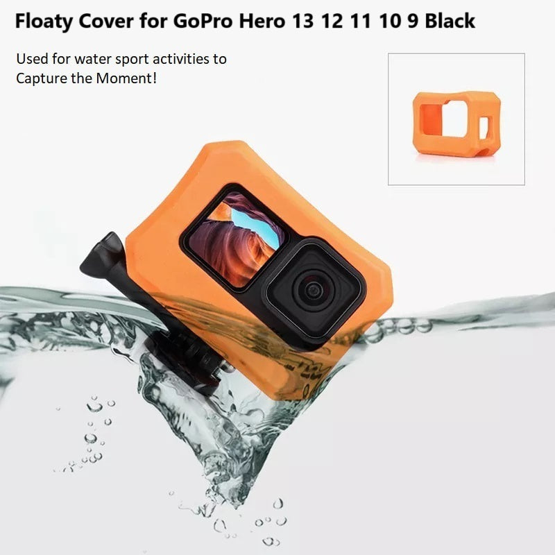 Floaty Cover for GoPro Hero 13 / Hero 12 / Hero 11 / Hero 10 / Hero 9 ...