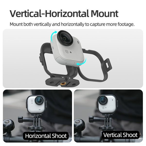 Fork Adapter Frame Case for Insta360 GO Ultra