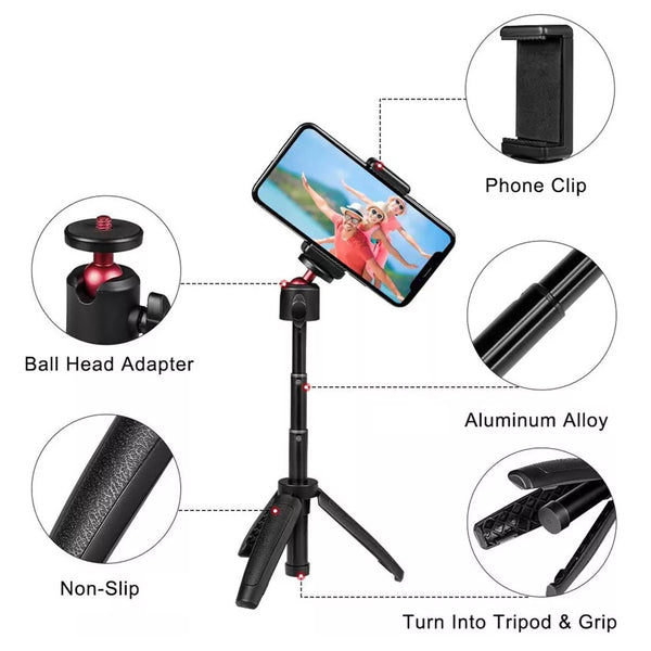 Hand Grip Tripod Phone Mount