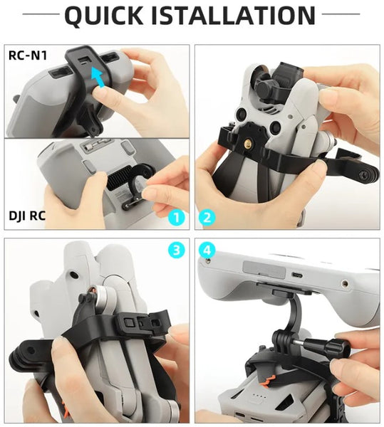 Handheld Gimbal Bracket Stabilizer for Mini 3 Pro / Mini 3 (RC-N1 Controller)