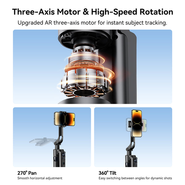 Intelligent Auto Tracking Phone Tripod