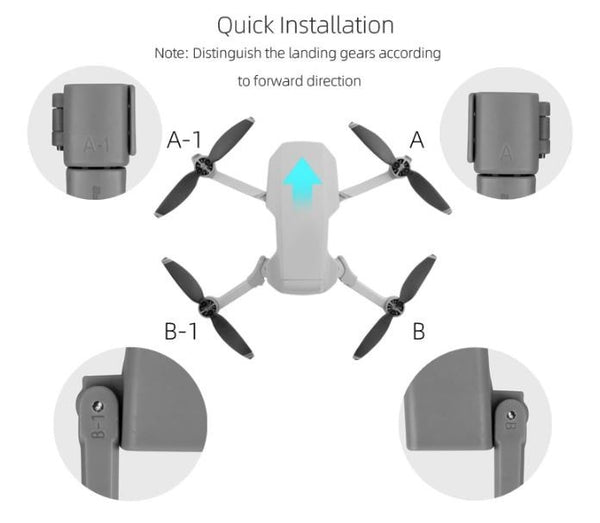 Landing Gear for Mini 2 / Mini SE / Mini 2 SE / Mini 4K