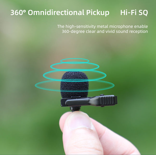 Lavalier Microphone for Osmo 360