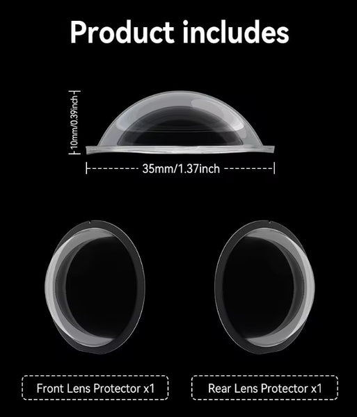 Clear Lens Protector Cap for Insta360 X5