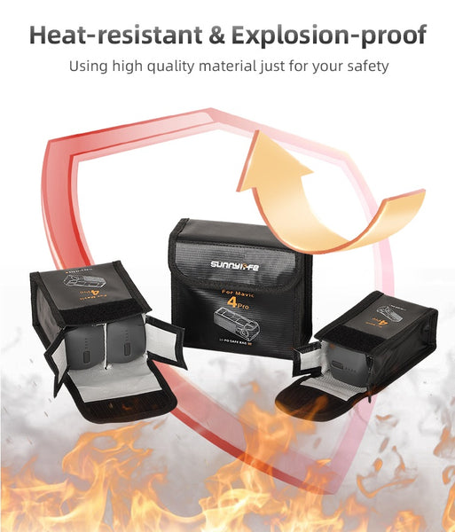 Lipo Safe Battery Bag for Mavic 4 Pro