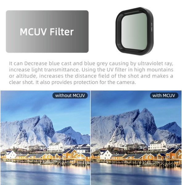 UV Filter Lens Effect for GoPro LIT HERO