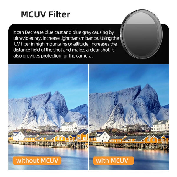 MCUV Filter Lens for Osmo Action 6
