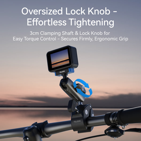 Magnetic 3 Way Super Clamp Mount for GoPro Hero 13