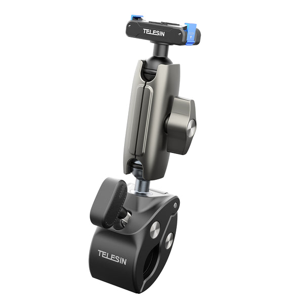 Magnetic 3 Way Super Clamp Mount for GoPro MAX 2