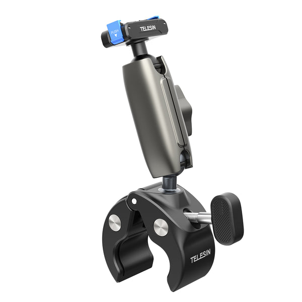 Magnetic 3 Way Super Clamp Mount for GoPro MAX 2