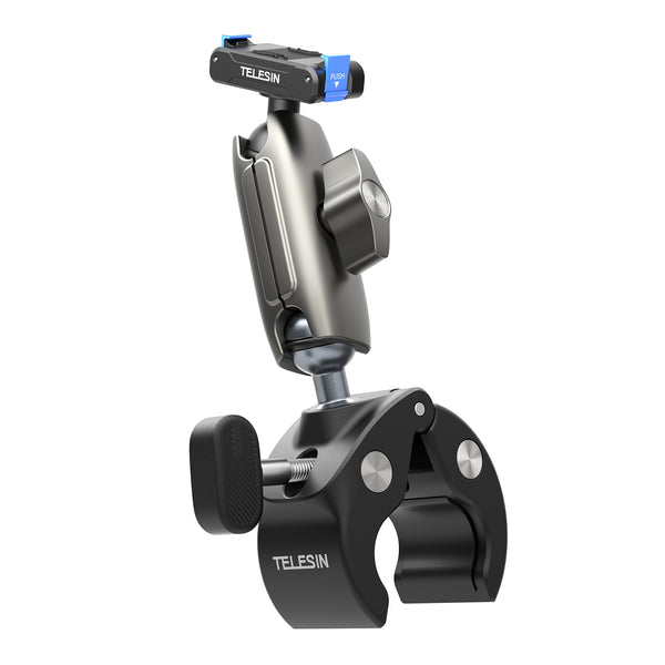 Magnetic 3 Way Super Clamp Mount for GoPro MAX 2
