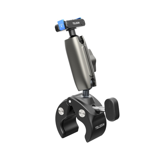 Magnetic 3 Way Super Clamp Mount for DJI Osmo Action 5/4/3 & Osmo 360