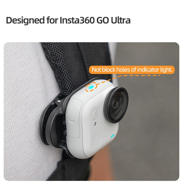 Magnetic Backpack Clip for Insta360 GO Ultra