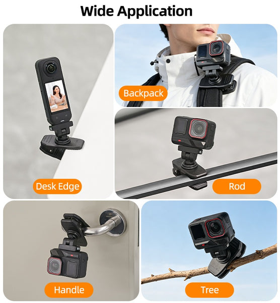 Magnetic Backpack Clip for Insta360 X5 / X4 Air / Ace Pro 2 1