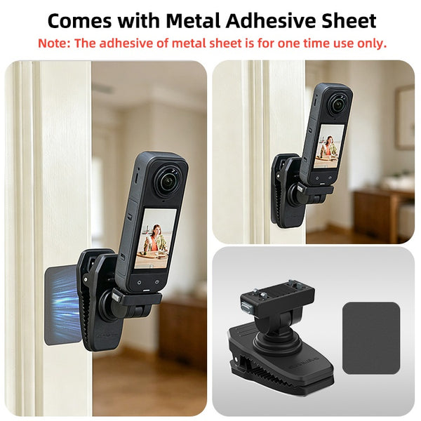 Magnetic Backpack Clip for Insta360 X5 / X4 Air / Ace Pro 2 1
