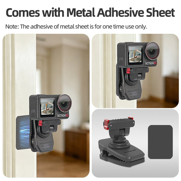 Magnetic Backpack Clip for Osmo Action 5/4/3 & Osmo 360