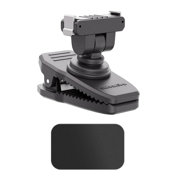 Magnetic Backpack Clip for DJI Osmo Action 6 - With adhesive magnetic tape