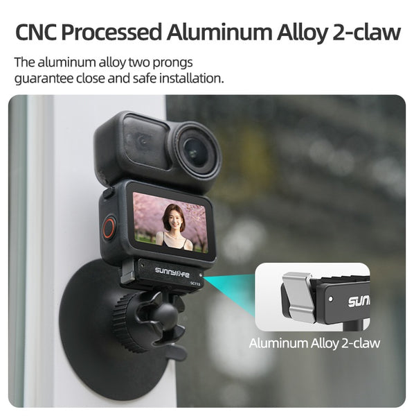 Magnetic Ball Head Suction Mount for Osmo Action 6