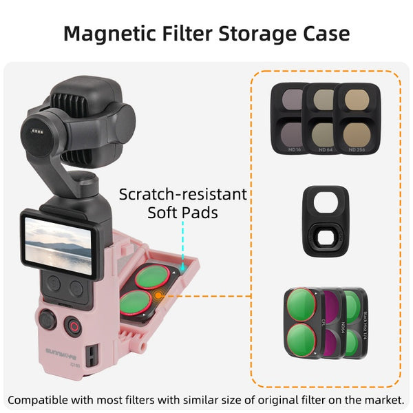 Magnetic Base Mount for Osmo Pocket 4 Pro
