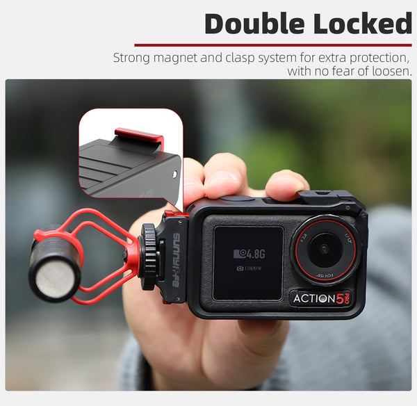 Magnetic Cold Shoe Adapter for Osmo 360