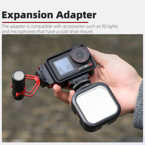 Magnetic Cold Shoe Adapter for Osmo 360