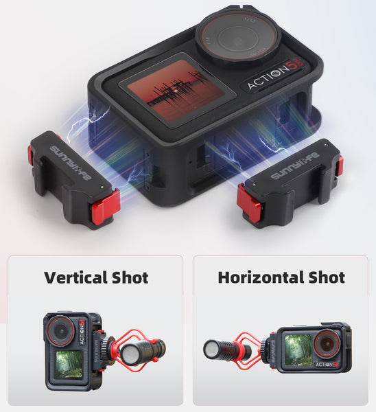 Magnetic Cold Shoe Adapter for Osmo 360