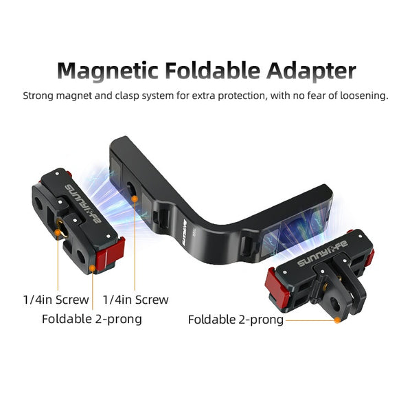 Magnetic Fork Bracket Adapter for Osmo 360