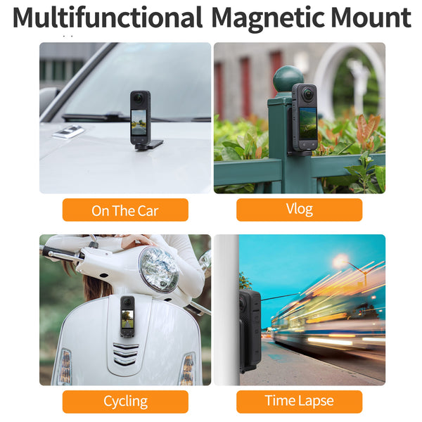 Magnetic Mount Base for Osmo Action 5 4 3 2 1 / Osmo 360 / Osmo Nano