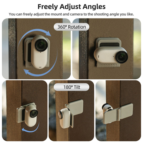 Magnetic Mount Base for Insta360 GO Ultra / GO 3S / GO 3