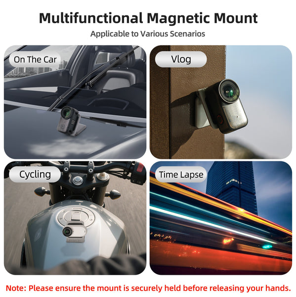 Magnetic Mount Base for Insta360 GO Ultra / GO 3S / GO 3