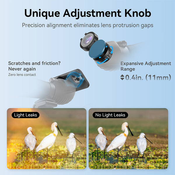 Magnetic Phone Adapter for Telescopes / Microscopes / Binoculars / Monoculars