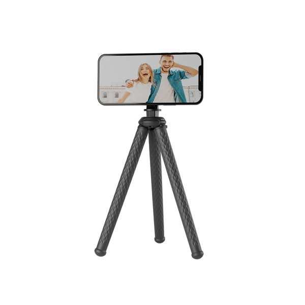 Magnetic Plate Super Flexible Phone Tripod for iPhone / Samsung / Google