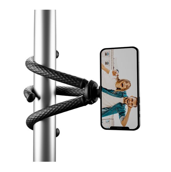 Magnetic Plate Super Flexible Phone Tripod for iPhone / Samsung / Google