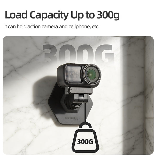 Magnetic Quick Release Helmet Mount for Osmo Action 6 / Osmo Nano / Osmo 360 II