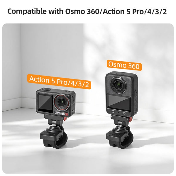 Magnetic Silicone Handlebar Mount for Osmo Action 5 4 3 2 / Osmo 360