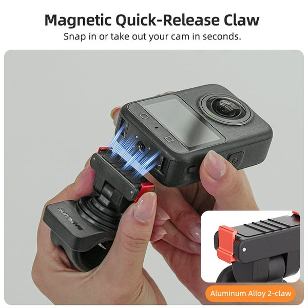 Magnetic Silicone Handlebar Mount for Osmo Action 5 4 3 2 / Osmo 360