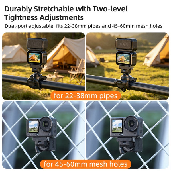 Magnetic Silicone Handlebar Mount for Osmo Action 6 / Osmo Nano / Osmo 360 II