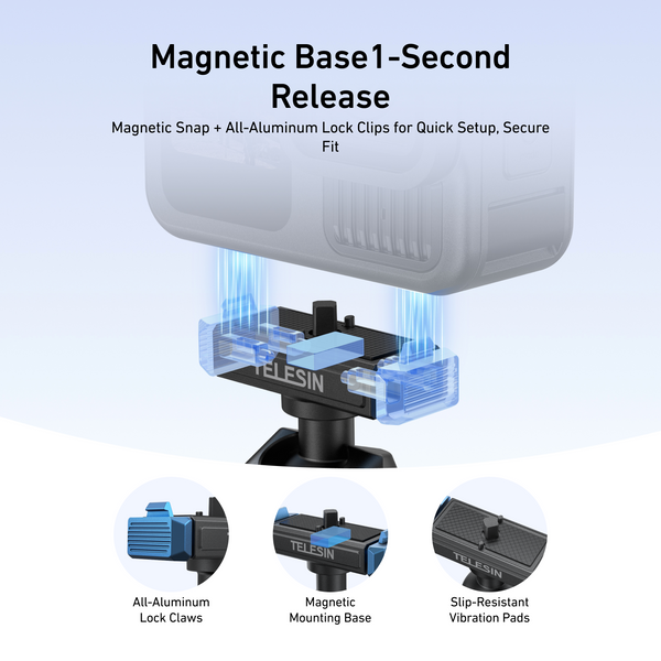 Magnetic Suction Cup Mount for GoPro MAX 2