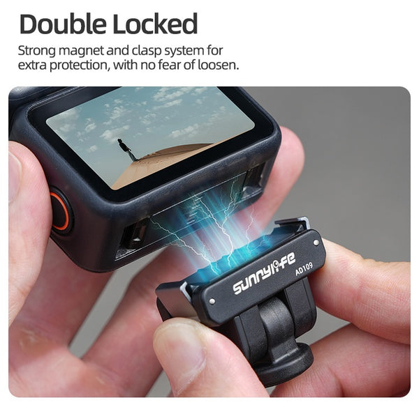 Magnetic Tripod Adapter for Osmo Action 6