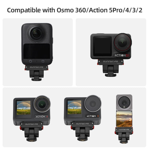 Magnetic Tripod Adapter for Osmo Action 5 4 3 2 / Osmo 360