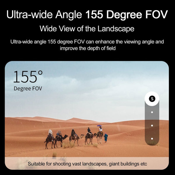 Max Lens Mod for GoPro Hero 12 / Hero 11 / Hero 10 / Hero 9